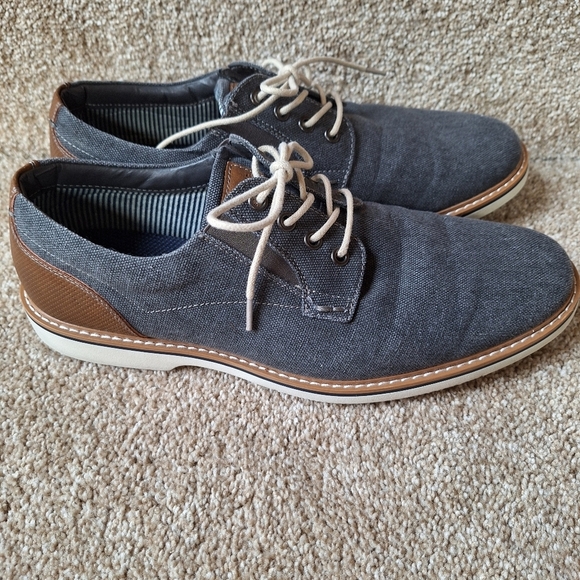 Nunn Bush Mens Barklay Canvas Lace Up Oxfords Size 10.5 M - Picture 3 of 10